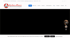 Desktop Screenshot of kuechenplanet.com