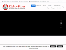 Tablet Screenshot of kuechenplanet.com